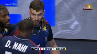 IHF Mens World Handball Ch POLSWE 2023  Semifinals France vs Sweden [upl. by Dorison]