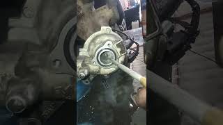 turbo charger on fire automobile automechanic carpart mechanic mecanic carrepair [upl. by Allen]