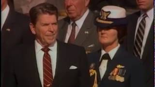 President Reagan’s Arrival and then Remarks in Mexicali Mexico on January 3 1986 [upl. by Eiznekam]