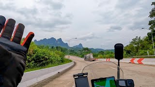 Mae Hong Son Loop the road to Mae Sot Motorcycle Adventure  Thailand [upl. by Pierce263]