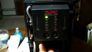 ups apc smart rt 3000flv [upl. by Enaitsirk]