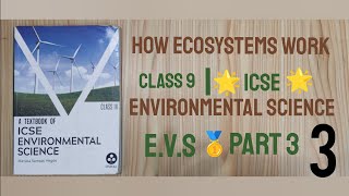 How the Ecosystem Work Part3  Class 9  ICSE  Dave Classesenvironmentalscience  evs  icse [upl. by Yahiya]