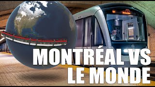 Métro de Montréal VS métros du monde [upl. by Sutherland]