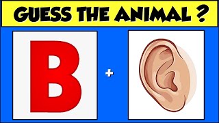 Guess the Animal from Emoji Challenge  Hindi Paheliyan  Riddles in Hindi  Queddle [upl. by Tristis268]