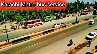 Karachi Metro bus service special [upl. by Itoyj]