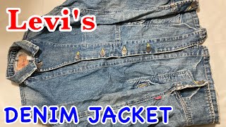 00s Levis 70822 DENIM JACKET リーバイス デニムジャケット [upl. by Nwahsir]