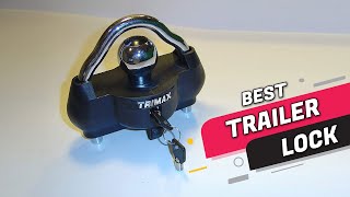 Top 5 Best Trailer Locks Review in 2023 [upl. by Atiuqcir]