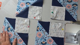 2 maneiras de costurar um quadrado de maneira rápida 🔥 DICA PARA INICIANTE patchwork diyideas [upl. by Lucrece]