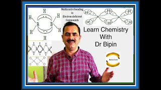 Multicenter bonding in Electron deficient compoundsDiborane NEET JEE BSc [upl. by Slifka]