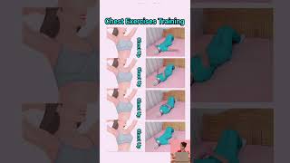 Chest Workout For Womenshortchestworkoutchestathome [upl. by Jammie]