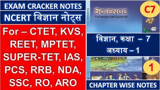 NCERT SCIENCE NOTES CLASS 7 Lesson  1 पादपों में पोषण  विज्ञान नोट्स CTET KVS IAS HINDI CLUB ✔✔ [upl. by Ennasor]