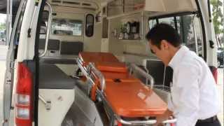 Ambulance HIACE RHD VAN with Basic Medical Equipments [upl. by Dasie]