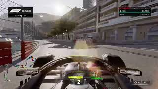 F1 23 Monaco qualifying  100 race [upl. by Carlye]