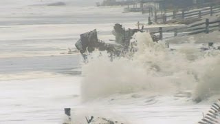 Hurricane Sandy Super Storm Slams East Coast States [upl. by Sirtemed]