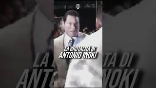 ANTONIO INOKI COLPISCE un CAMPIONE MMA [upl. by Notrem]