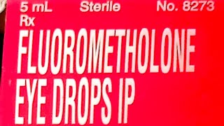 fluorometholone eye drops FML LIQUIFILM [upl. by Marven69]