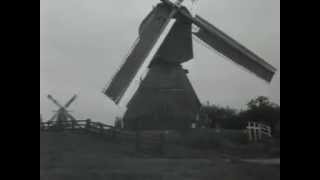 Electriciteit opwekken in molen Wervershoof 1955 [upl. by Mariette]