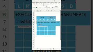 Calendario Dinamico En Excel [upl. by Lezley476]