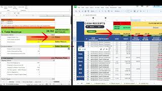 AUTOMATED Accrual BOA  Bookkeeping  Books of Account Shopee Tiktok and Laz [upl. by Pietra]