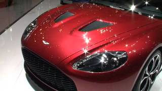 Aston Martin V12 Zagato e V8 Vantage al Salone di Ginevra 2012 [upl. by Dickson]