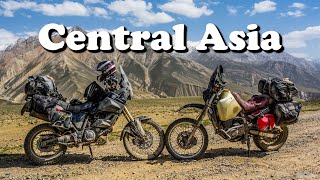 Motorcycle Adventure in Central Asia  Silk Road and Pamir  Yamaha XT 660 Z [upl. by Abbie]