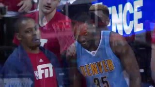 Denver Nuggets vs Washington Wizards  January 28 2016 [upl. by Lladnew]