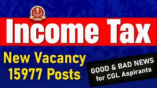 Big Update for SSC CGL 2024 and 2025 Aspirants I Income Tax New Post I Simplicrack [upl. by Faustena452]