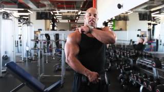 Delts workout with Victor Martinez [upl. by Geraldine]