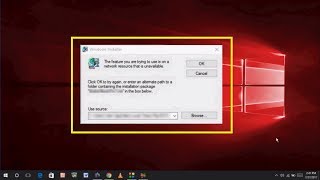 How to Fix Windows Installer Error the Feature You Trying to Use in on a Network Resource That is Un [upl. by Latoyia]