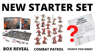 New Box Set Reveal Combat Patrol going live 40K Points This Week Warhammer Reveals  Releases [upl. by Nemsaj220]