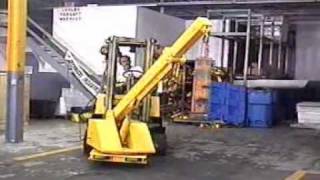 Rotating JibMaster Forklift Crane  wwwairtechnicalcom [upl. by Annayak164]