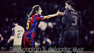 Carles Puyol  Respect moments amp defending skills [upl. by Nodyarg]