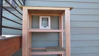 Easy DIY Catio Outdoor Cat Enclosure [upl. by Aridnere74]