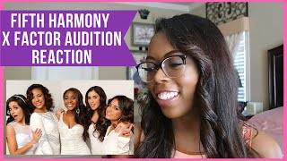 Fifth Harmony X Factor Audition Reaction 4YearsofFifthHarmony [upl. by Doloritas]