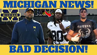 THIS DECISION TAKES EVERYONE BY SURPRISE MICHIGAN WOLVERINES NEWS [upl. by Ahtiekal]