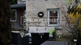 24 Albert St Guelph  Interview Video with Aerial Highlights [upl. by Oruntha]