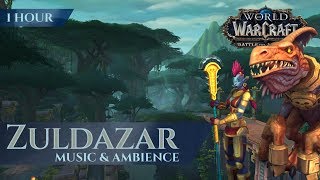 Zuldazar  Music amp Ambience 1 hour 4K World of Warcraft Battle for Azeroth aka BfA [upl. by Seroka1]