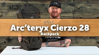 Arcteryx Cierzo 28 Backpack [upl. by Argile]