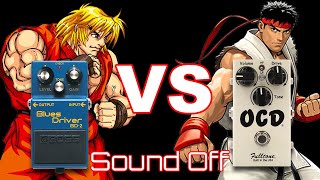 Whats the difference Boss Blues Driver vs Fulltone OCD overdrive guitar pedals [upl. by Ami]