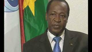 HLS08 President of Burkina Faso HE Mr Blaise Compaoré [upl. by Fanchette179]