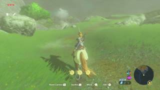 Zelda BOTW Exploring amp Horseback Combat  NO SPOILERS  Part 1  Wii U [upl. by Elbring]