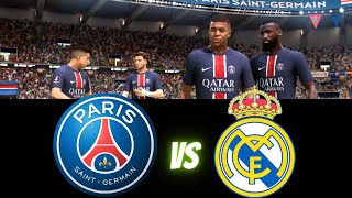 FC 25  MESSI RONALDO NEYMAR amp MBAPPE  ALL STARS  PSG vs Real Madrid fc25 [upl. by Caundra791]