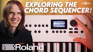 Roland Go Keys  exploring the chord sequencer  Gear4music Keys [upl. by Morton800]