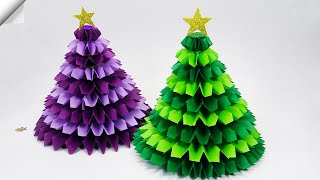 3D paper christmas TREE [upl. by Buxton]