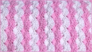 How to Crochet a Baby Blanket Using a Shell Stitch [upl. by Boarer]