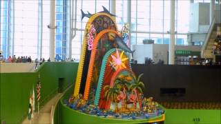 Miami Marlins Home Run Sculpture in Action [upl. by Hussey]