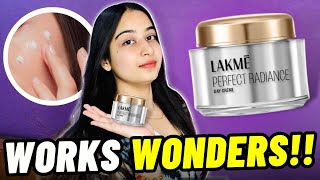 Lakme Absolute Perfect Radiance Skin Brightening Day Cream  Lakme Skin Brightening Creme Review [upl. by Weisler]