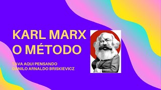 Karl Marx método materialismo histórico dialético [upl. by Audwen907]