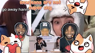 newjeans are not super shy reaction [upl. by Aliuqahs]