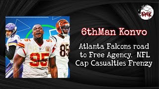 Atlanta Falcons road to Free Agency NFL Cap Casualties Frenzy [upl. by Dosh]